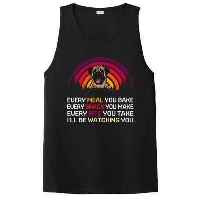 English Mastiff Dog Ill Be Watching You Lover Fathers Day PosiCharge Competitor Tank