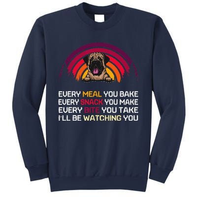 English Mastiff Dog Ill Be Watching You Lover Fathers Day Sweatshirt