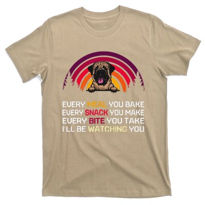 English Mastiff Dog Ill Be Watching You Lover Fathers Day T-Shirt