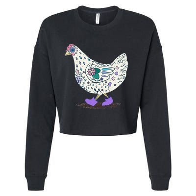 En Memoria De Mildred Cropped Pullover Crew