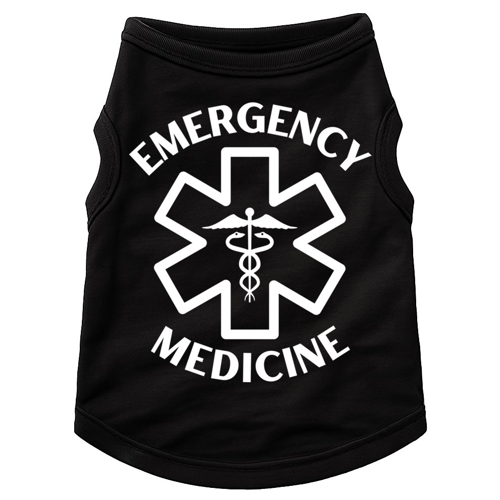 Emergency Medicine Doctor Nurse Medical Caduceus Gift Doggie Tank