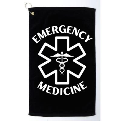 Emergency Medicine Doctor Nurse Medical Caduceus Gift Golf Towel