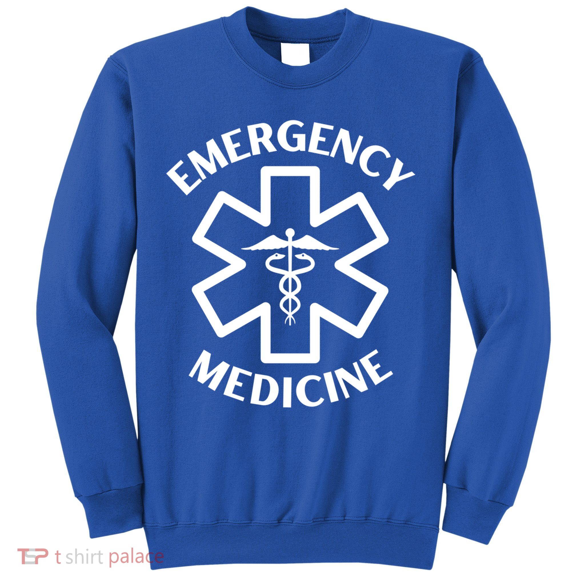 Emergency Medicine Doctor Nurse Medical Caduceus Gift Sweatshirt