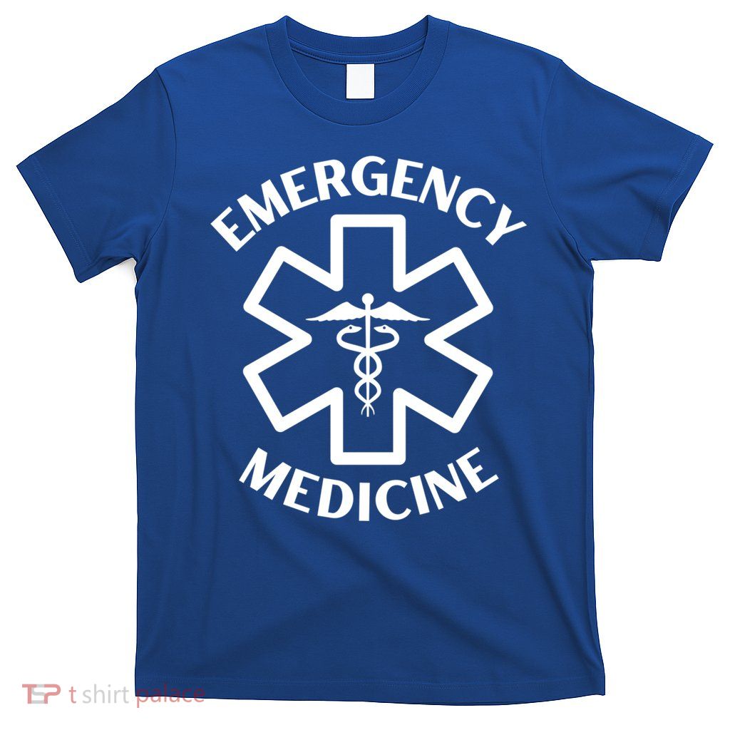 Emergency Medicine Doctor Nurse Medical Caduceus Gift T-Shirt