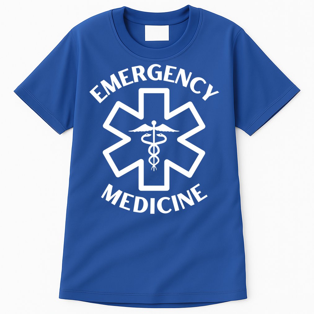 Emergency Medicine Doctor Nurse Medical Caduceus Gift Tall T-Shirt