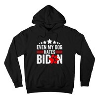 Even My Dog Hates Biden Funny Hoodie