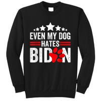 Even My Dog Hates Biden Funny Sweatshirt