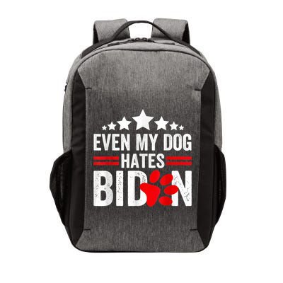 Even My Dog Hates Biden Funny Vector Backpack