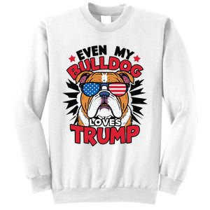 Even My Dog Loves Trump 2024 Election Trump Supporter Sweatshirt