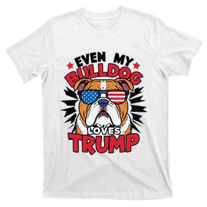 Even My Dog Loves Trump 2024 Election Trump Supporter T-Shirt