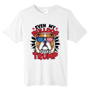 Even My Dog Loves Trump 2024 Election Trump Supporter Tall Fusion ChromaSoft Performance T-Shirt