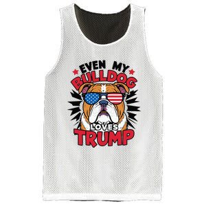 Even My Dog Loves Trump 2024 Election Trump Supporter Mesh Reversible Basketball Jersey Tank