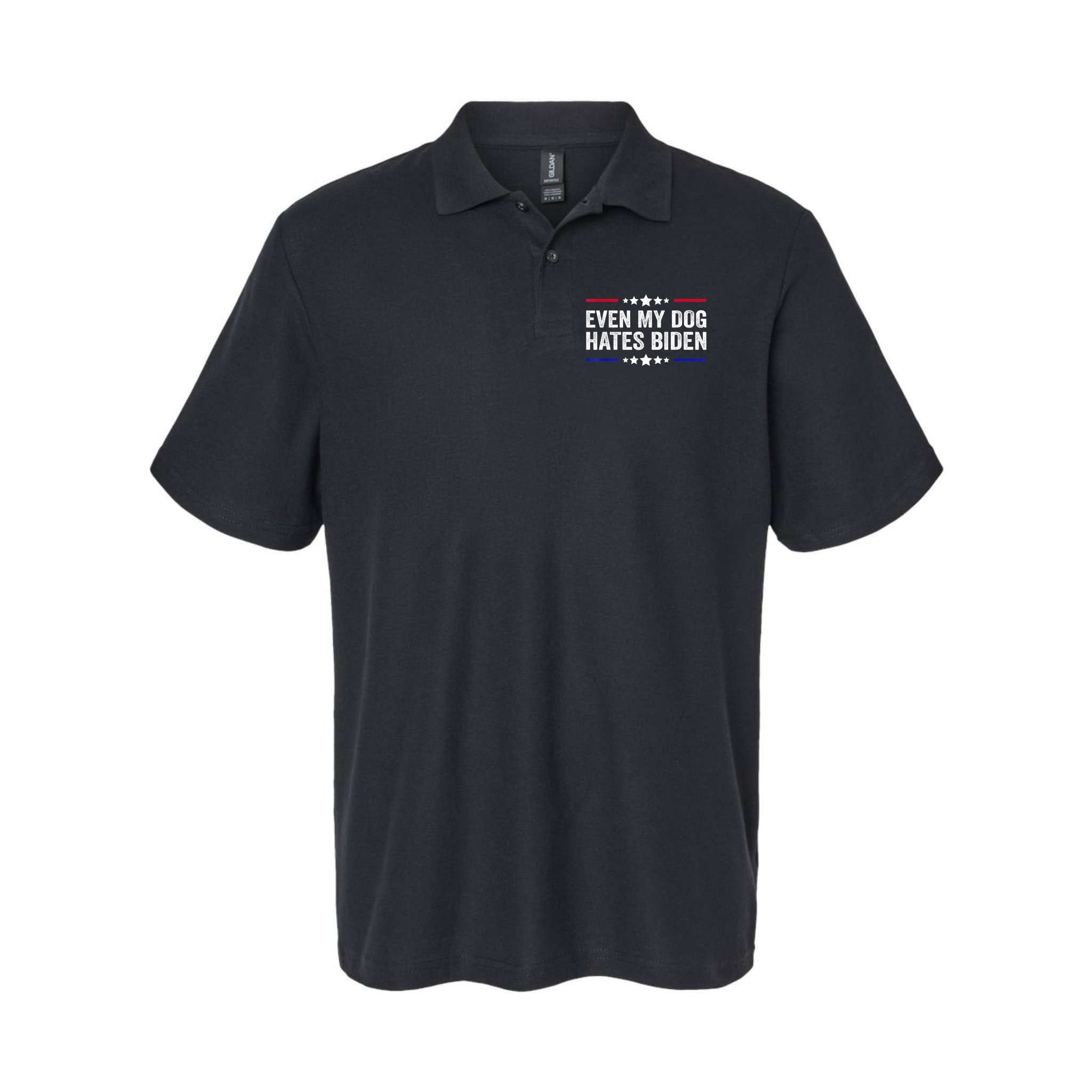 Even My Dog Hates Biden Shirt Funny Anti Biden Polo