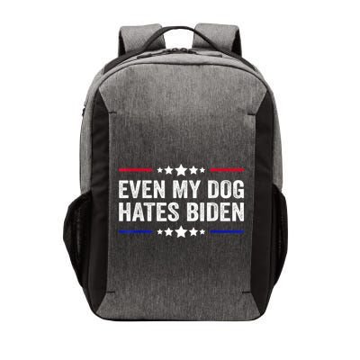 Even My Dog Hates Biden Shirt Funny Anti Biden Vector Backpack