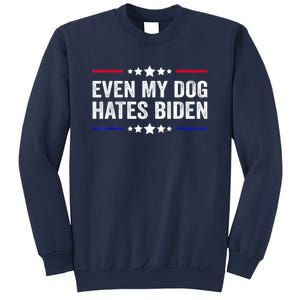 Even My Dog Hates Biden Shirt Funny Anti Biden Sweatshirt