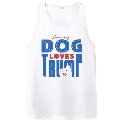 Even My Dog Loves Trump PosiCharge Competitor Tank