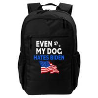 Even My Dog Hates Biden USA Flag Daily Commute Backpack