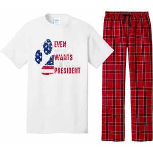 Even My Dog Wants A New President Dog Paw Pajama Set