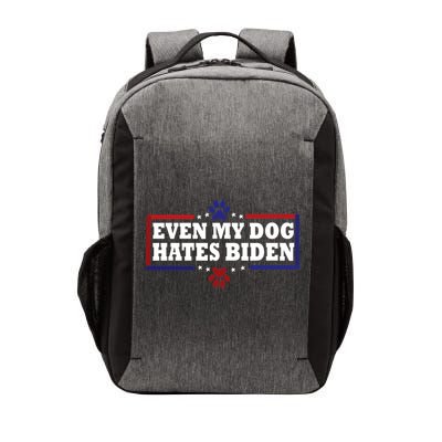 Even My Dog Hates Biden Shirt Funny Anti President Joe Biden Vector Backpack