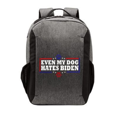 Even My Dog Hates Biden Shirt Funny Anti President Joe Biden Vector Backpack