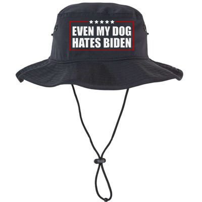 Even My Dog Hates Biden Sarcastic Political Joke Legacy Cool Fit Booney Bucket Hat