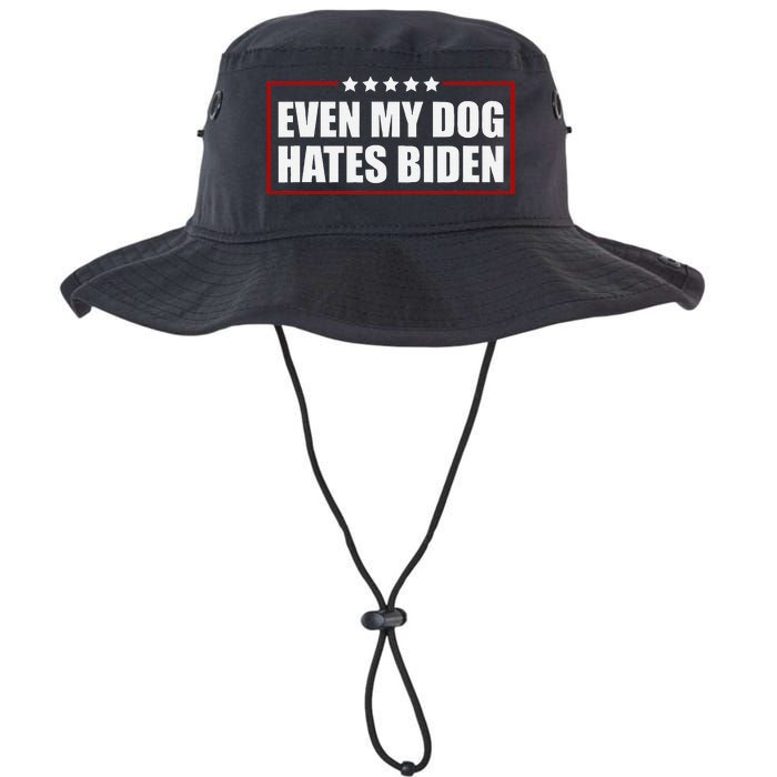 Even My Dog Hates Biden Sarcastic Political Joke Legacy Cool Fit Booney Bucket Hat