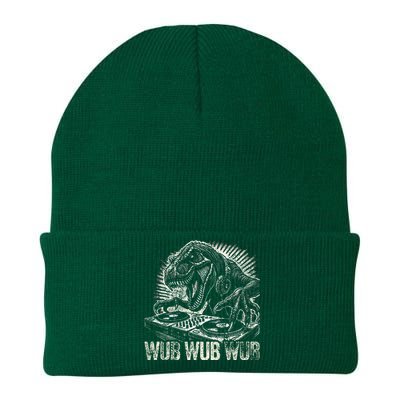 Electronic Music Dinosaur Dj Dubstep Knit Cap Winter Beanie