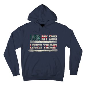 Even My Dog Loves Trump Usa Flag Election Trump Support Hoodie