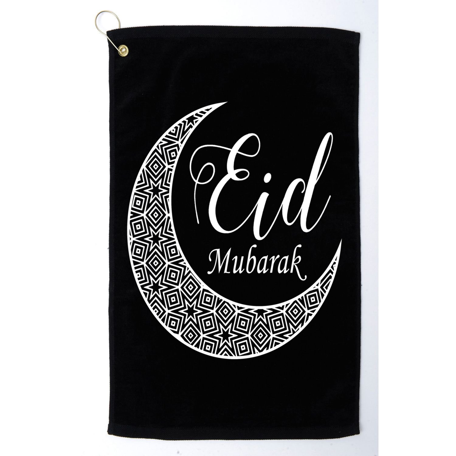 Eid Mubarak Eid Al Fitr And Eid Al Adha Gift Half Moon Unique Gift Golf Towel