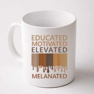 Educated Motivated Elevated Melanated Coffee Mug