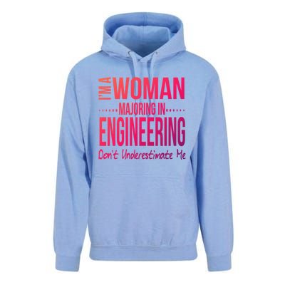 Engineering Major Engineer Gift Mechanical Civil Female Cool Gift Unisex Surf Hoodie