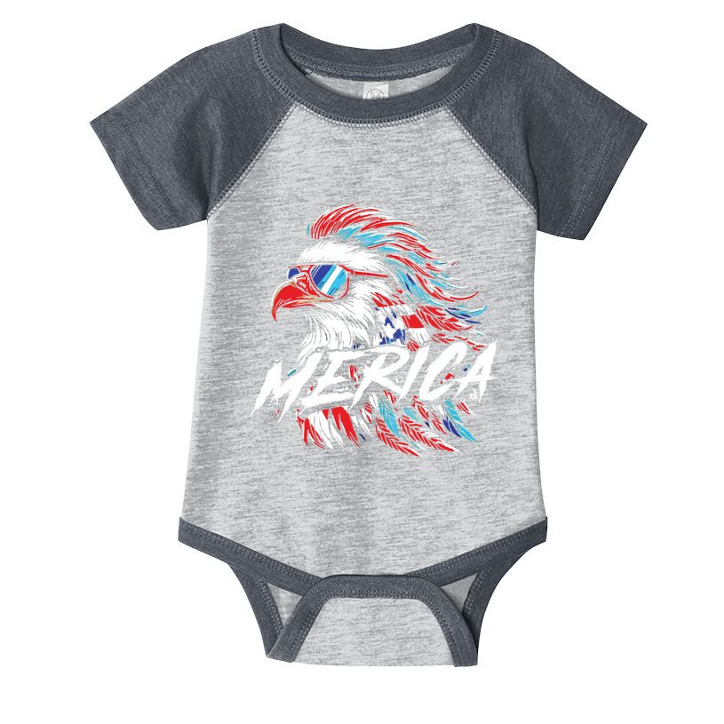 Eagle Merica Infant Baby Jersey Bodysuit