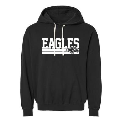 Eagles Mascot Garment-Dyed Fleece Hoodie