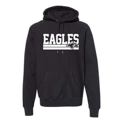 Eagles Mascot Premium Hoodie