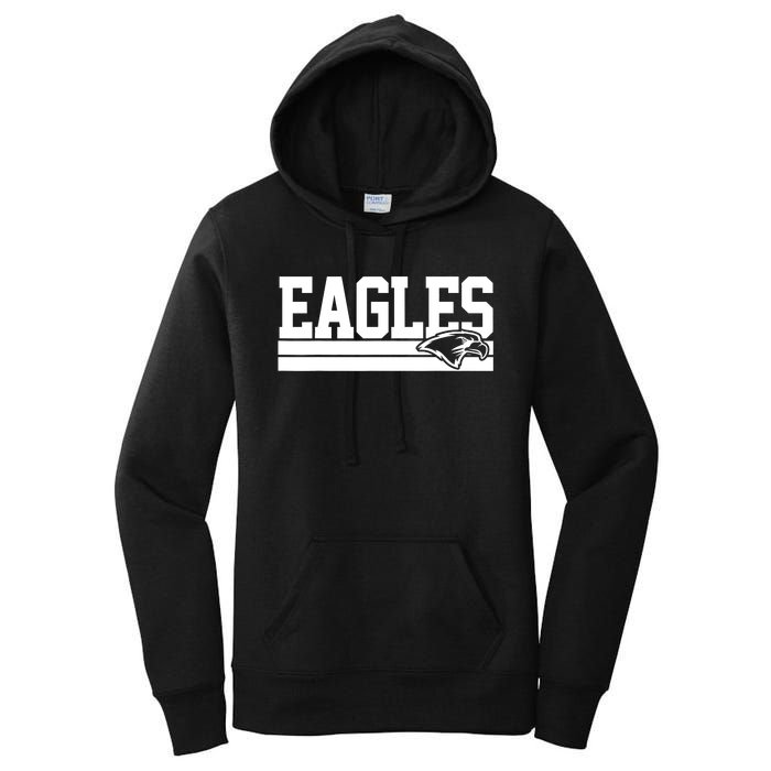 Eagles Mascot Women's Pullover Hoodie