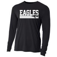 Eagles Mascot Cooling Performance Long Sleeve Crew