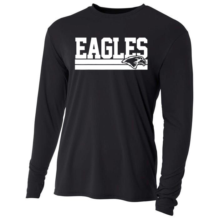 Eagles Mascot Cooling Performance Long Sleeve Crew