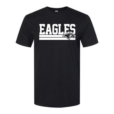 Eagles Mascot Softstyle CVC T-Shirt