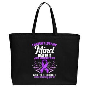 Epilepsy Mind  Epilepsy Survivor Epilepsy Awareness Cotton Canvas Jumbo Tote