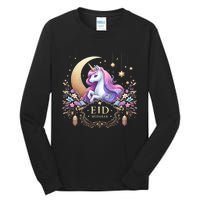 Eid Mubarak Eid Mubarak Unicorn Cute Tall Long Sleeve T-Shirt