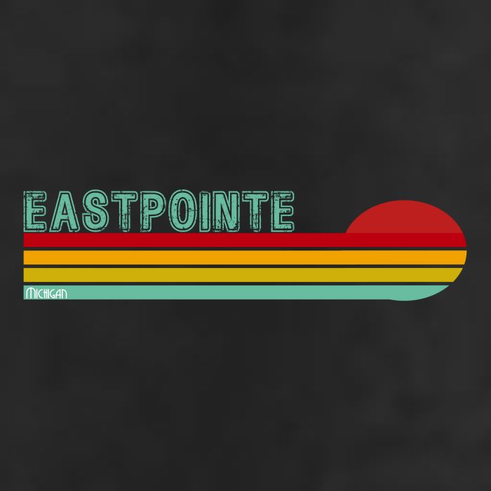 Eastpointe Michigan 7 Panel Mesh Trucker Snapback Hat