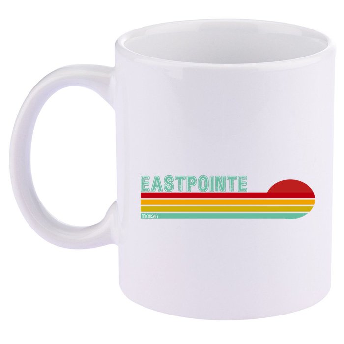Eastpointe Michigan 11oz C Handle Ceramic Mug