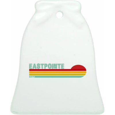 Eastpointe Michigan Ceramic Bell Ornament