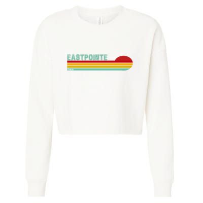 Eastpointe Michigan Cropped Pullover Crew