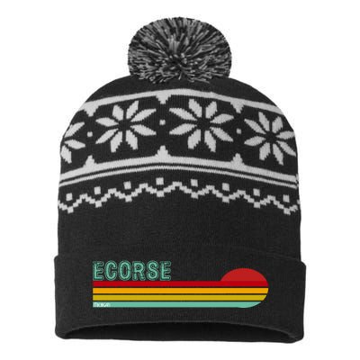 Ecorse Michigan USA-Made Snowflake Beanie