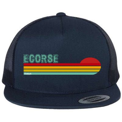 Ecorse Michigan Flat Bill Trucker Hat