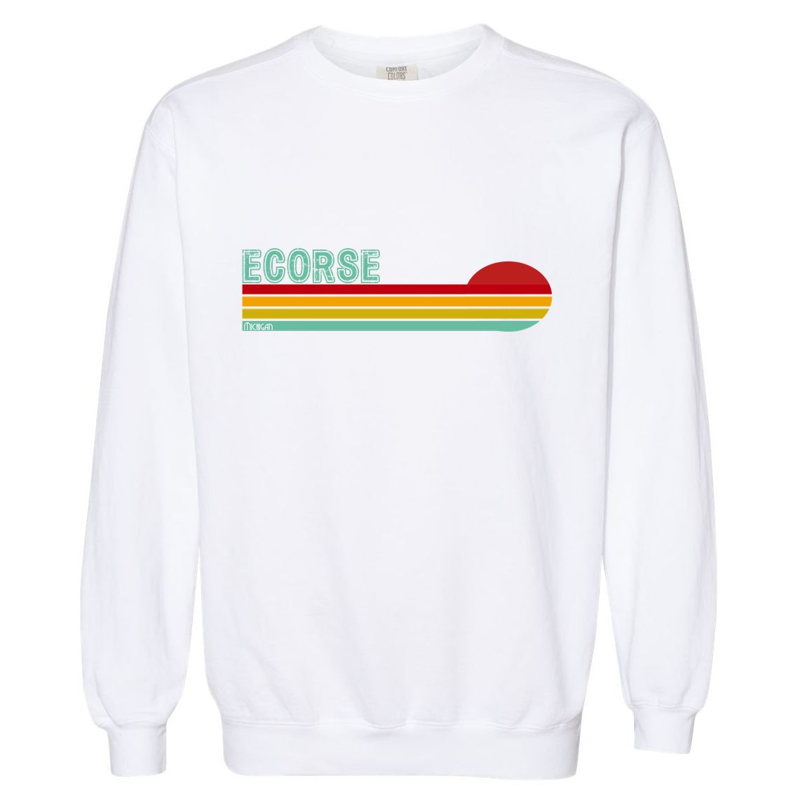 Ecorse Michigan Garment-Dyed Sweatshirt