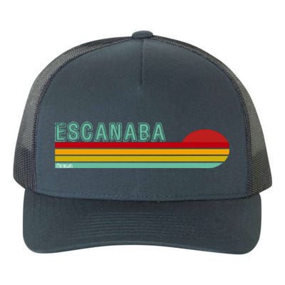 Escanaba Michigan Yupoong Adult 5-Panel Trucker Hat