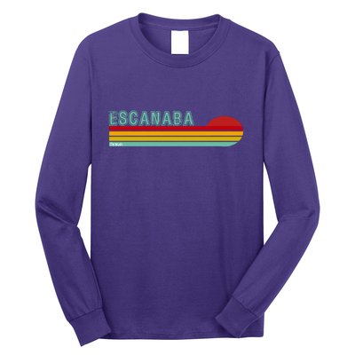 Escanaba Michigan Long Sleeve Shirt