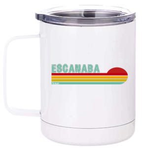 Escanaba Michigan 12 oz Stainless Steel Tumbler Cup